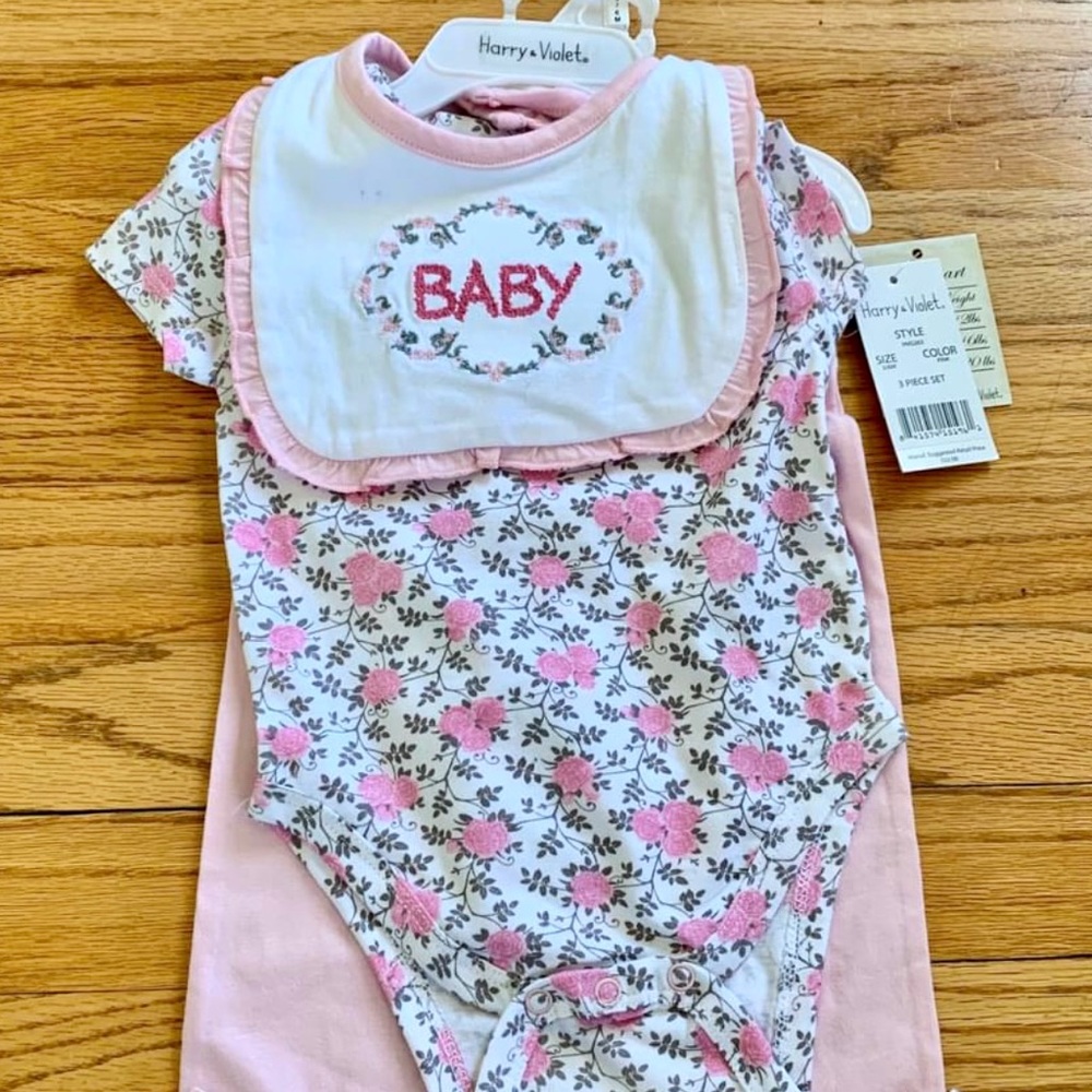 Harry & Violet - NEW Girl’s 3/6m 3 Piece Set